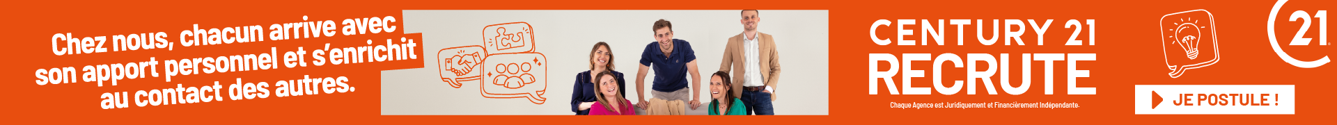 CENTURY 21 recrute